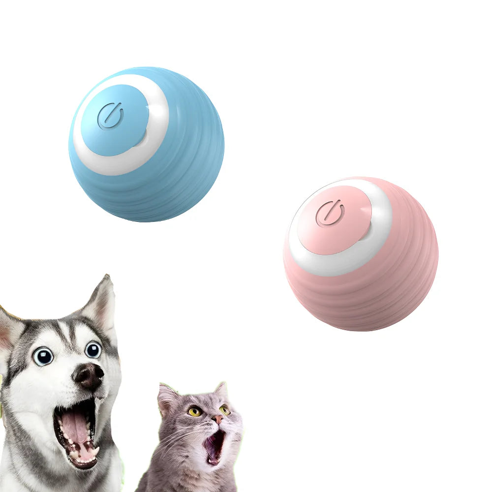Smart Interactive Rolling Ball for Cats – Automatic Motion Toy for Indoor Fun & Exercise