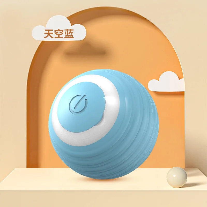 Smart Interactive Rolling Ball for Cats – Automatic Motion Toy for Indoor Fun & Exercise