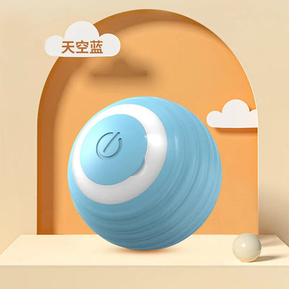 Smart Interactive Rolling Ball for Cats – Automatic Motion Toy for Indoor Fun & Exercise