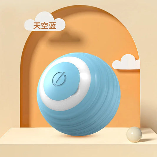 Smart Interactive Rolling Ball for Cats – Automatic Motion Toy for Indoor Fun & Exercise